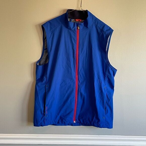 Men’s Polo Ralph Lauren Royal Blue vest size M waterproof packable lightweight